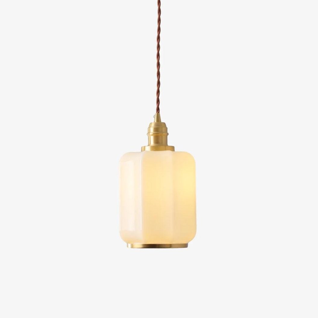 Suspension Délice en laiton et verre – faubourg & fils
