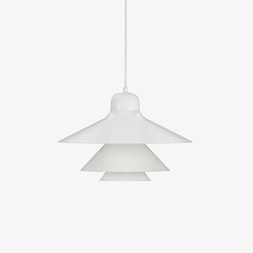 Suspension Éléonore en aluminium et verre – faubourg & fils