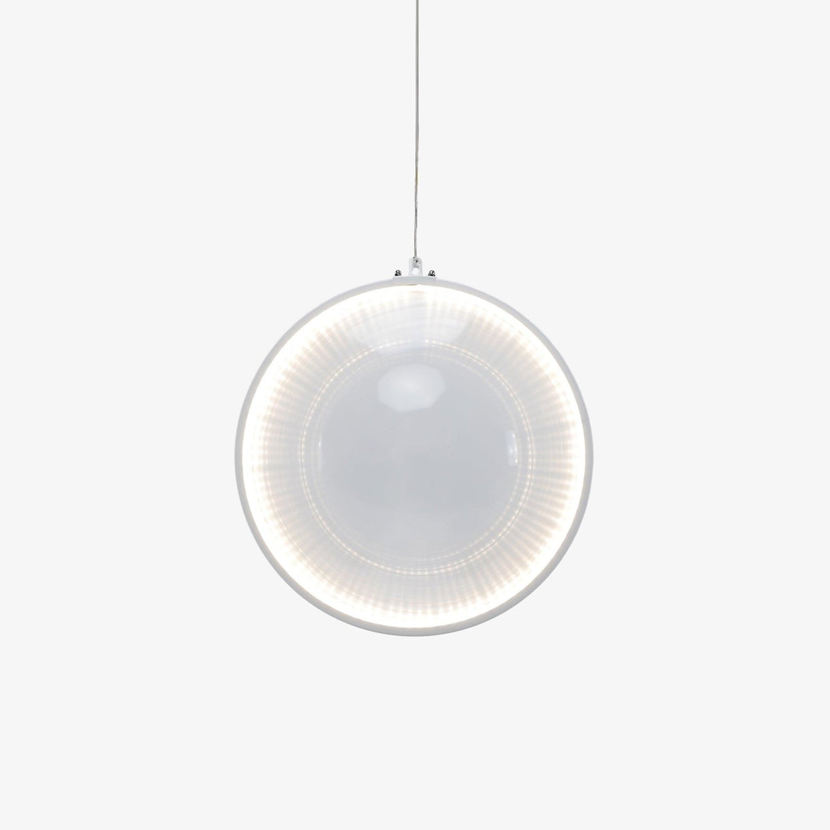 Suspension Figeac en verre et fer – faubourg & fils