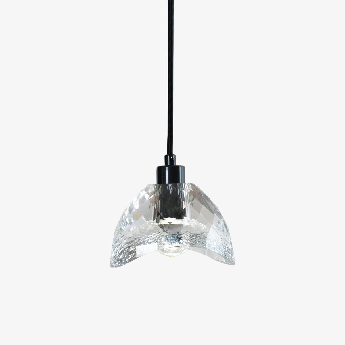 Suspension Gerbe en verre et cuivre – faubourg & fils