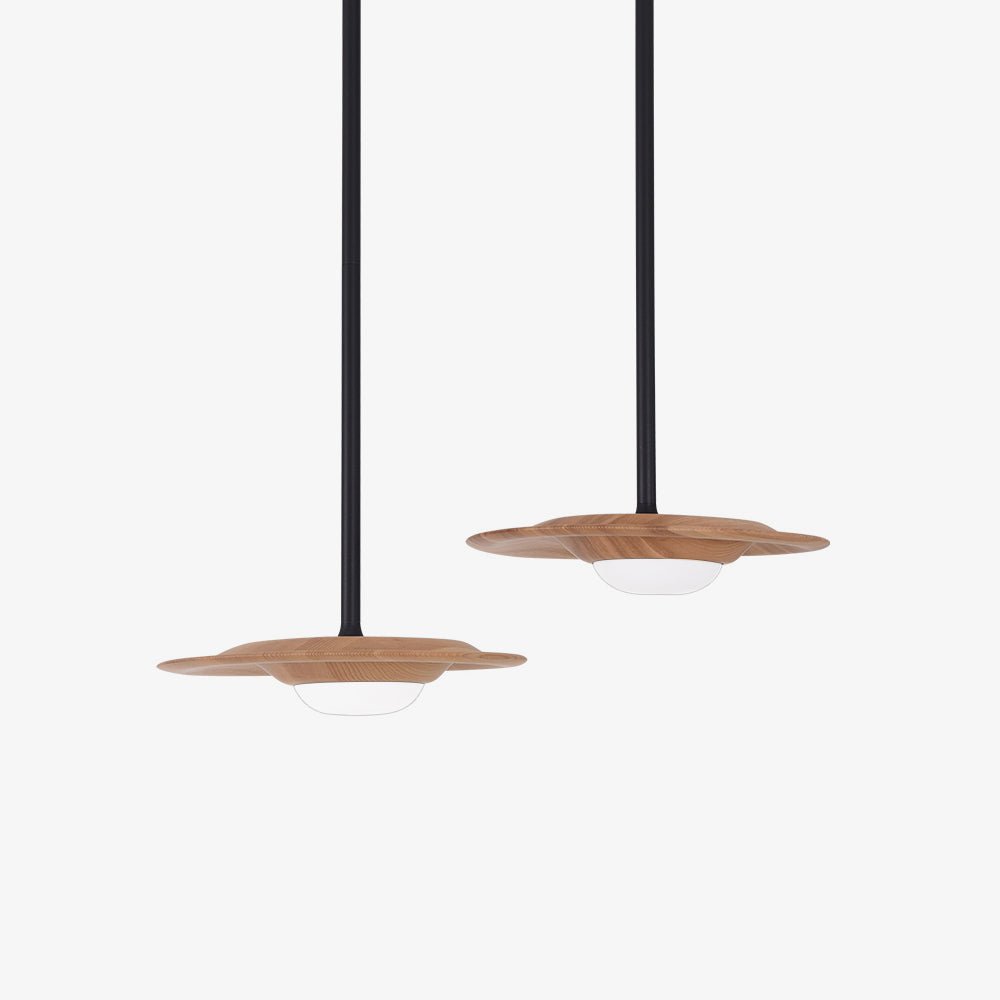Suspension Lutèce en bois et métal – faubourg & fils