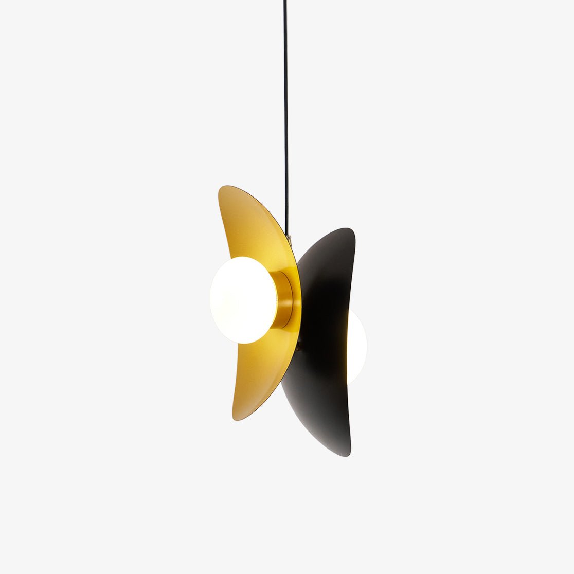 Suspension Manoir en verre et métal – faubourg & fils