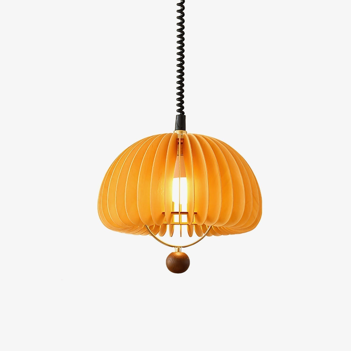 Suspension Margaux en bois et métal – faubourg & fils