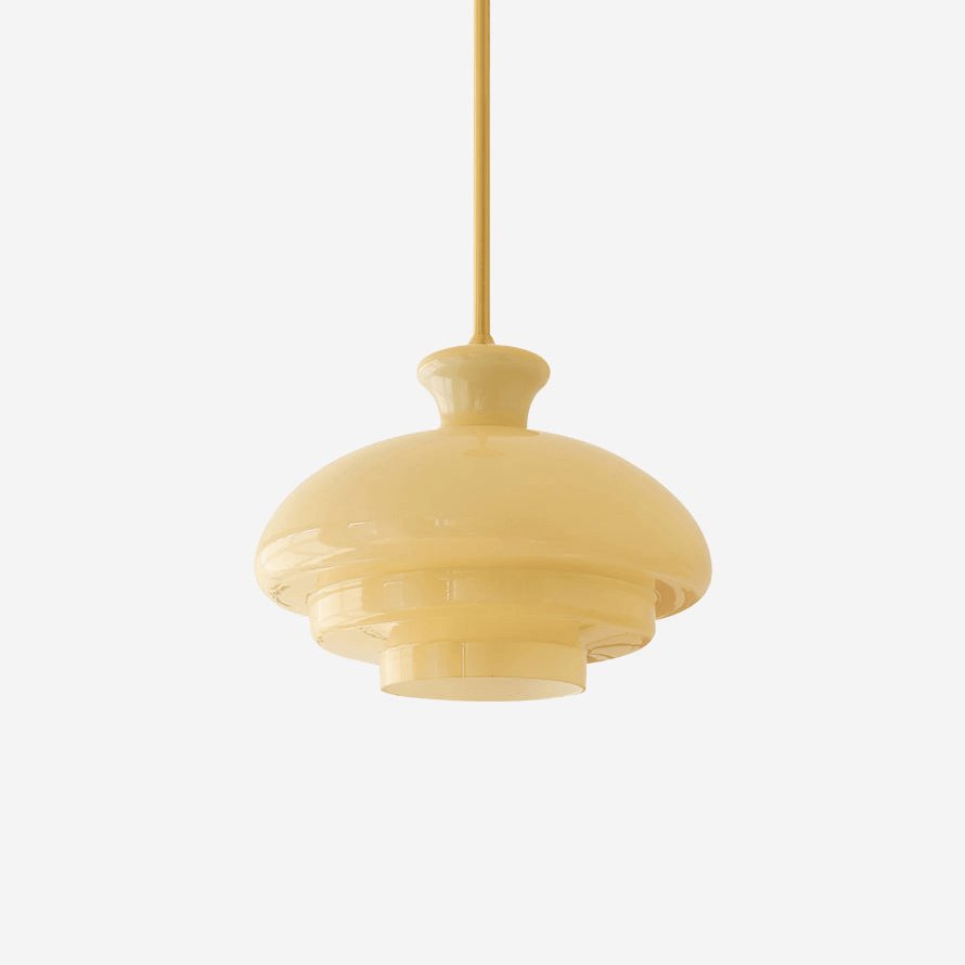 Suspension Mélie en verre et fer – faubourg & fils