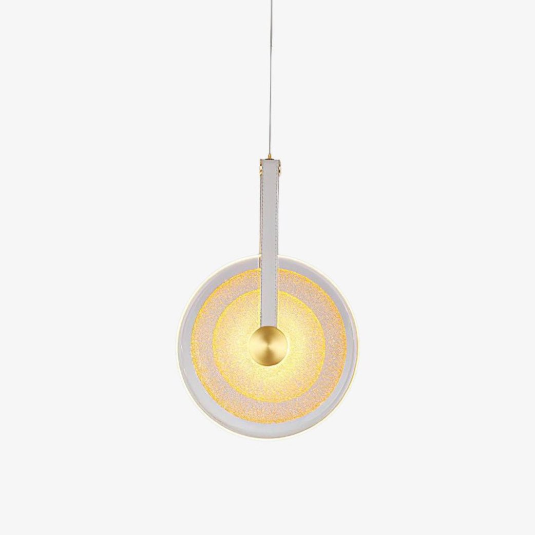 Suspension Myosotis en verre et métal – faubourg & fils