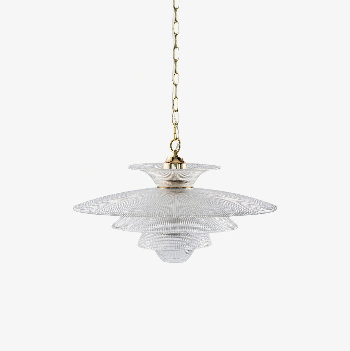 Suspension Sisteron en verre et métal – faubourg & fils