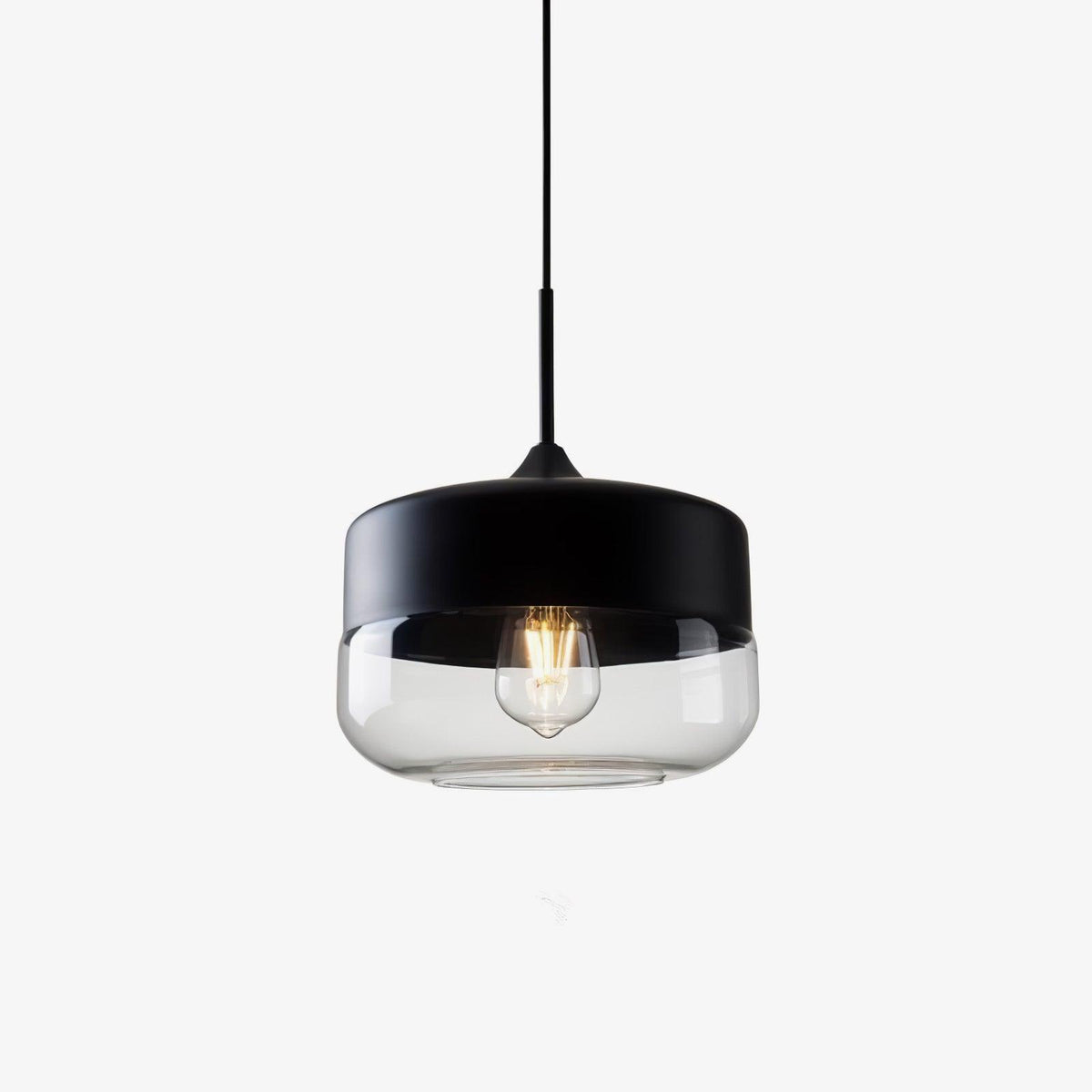 Suspension Térébinthe en verre et métal – faubourg & fils