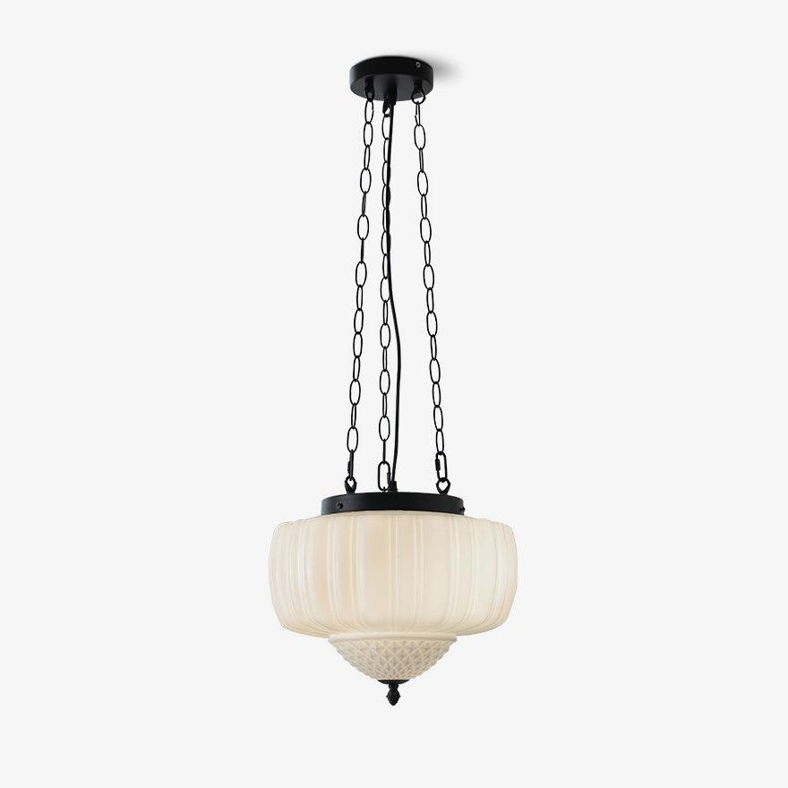 Suspension Troubadour en verre et métal – faubourg & fils