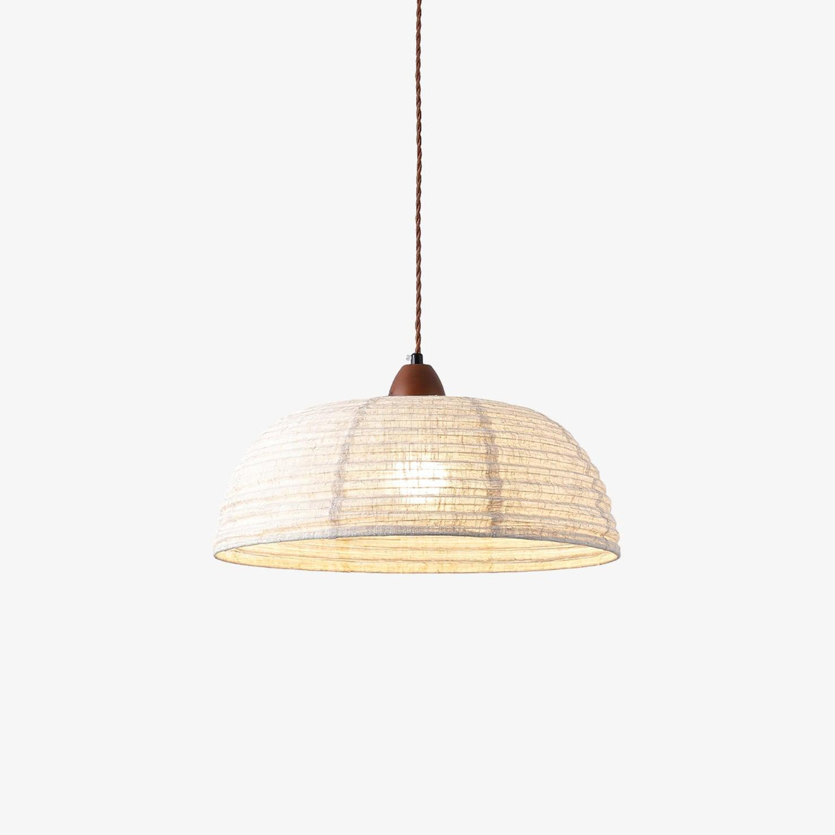 Suspension Valensole en tissu et bois – faubourg & fils