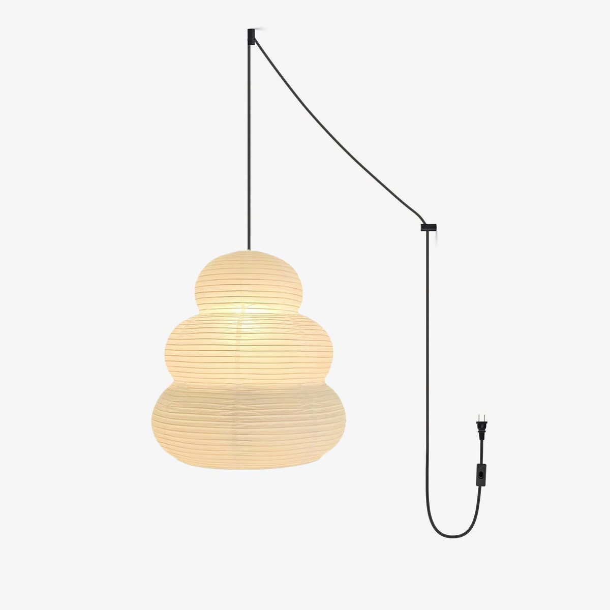 Suspension Véronique en papier et fer – faubourg & fils